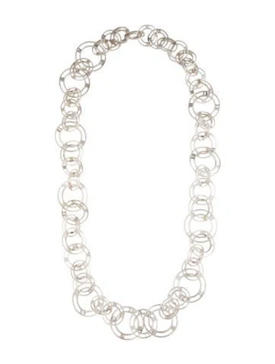 Pre-owned Tiffany & Co Atlas Link Necklace, 35", 35" In Multi