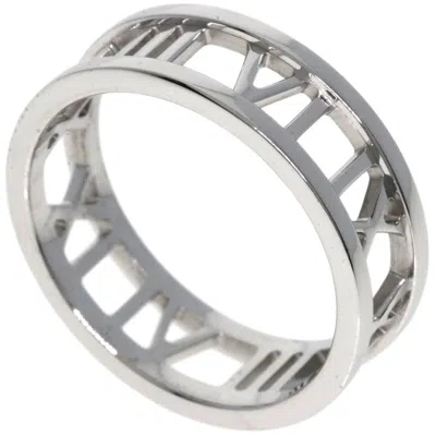 Pre-owned Tiffany & Co Atlas Pink Gold (18k) Band Ring () In Multi