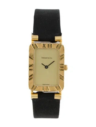 Pre-owned Tiffany & Co Atlas Watch, 18mm In Multicolor