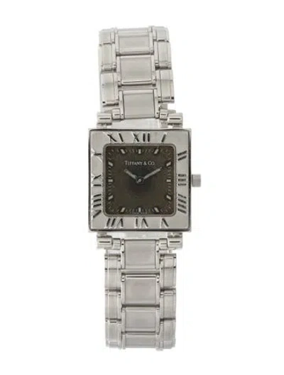 Pre-owned Tiffany & Co Atlas Watch, 23mm In Multi