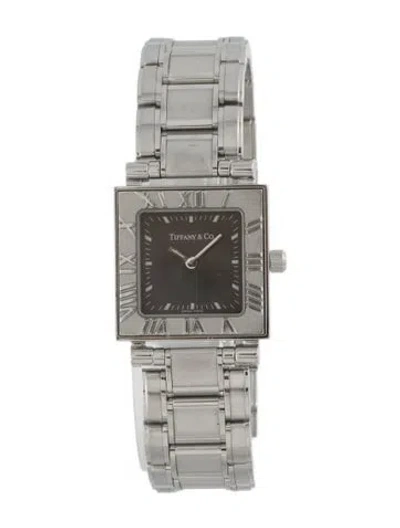 Pre-owned Tiffany & Co Atlas Watch, 23mm In Multicolor