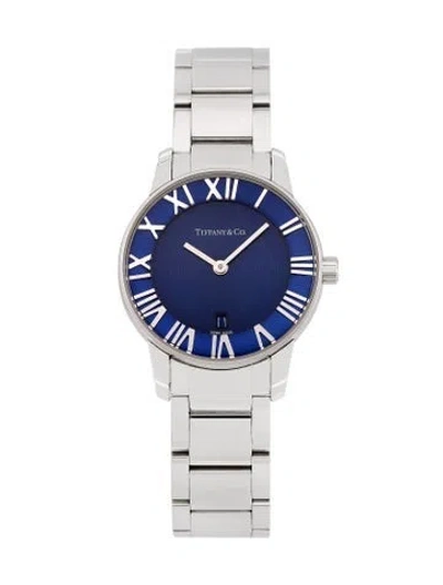 Pre-owned Tiffany & Co Atlas Watch, 29mm In Multi