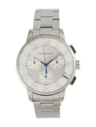 Pre-owned Tiffany & Co Atlas Watch, 36mm In Multi