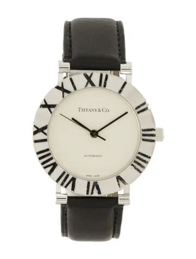 Pre-owned Tiffany & Co Atlas Watch In Multi