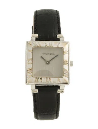 Pre-owned Tiffany & Co Atlas Watch In Multi