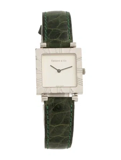 Pre-owned Tiffany & Co Atlas Watch In Multicolor