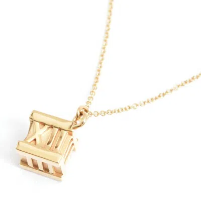 Pre-owned Tiffany & Co Atlas Yellow Gold (18k) Necklace ()