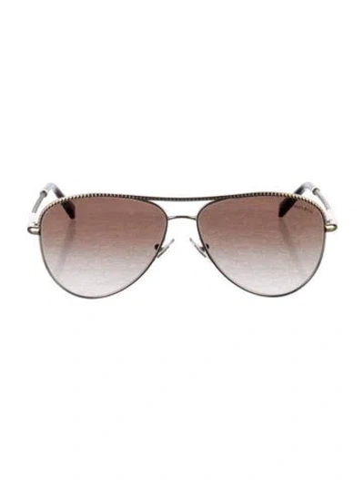 Pre-owned Tiffany & Co Aviator Gradient Sunglasses In Gold