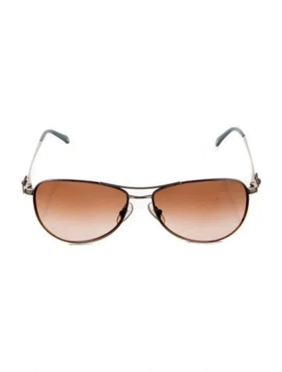 Pre-owned Tiffany & Co Aviator Gradient Sunglasses In Multi