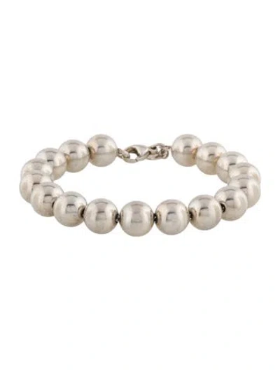 Pre-owned Tiffany & Co Ball Beaded Bracelet, 6.25" In Multi