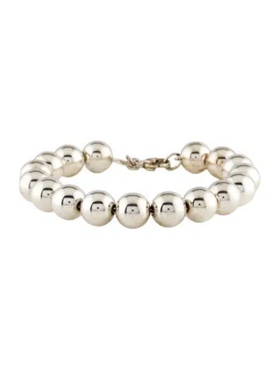 Pre-owned Tiffany & Co Ball Bracelet, 10mm, 6.5" In Multi