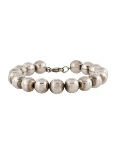 Pre-owned Tiffany & Co Ball Bracelet, 6.25" In Multi
