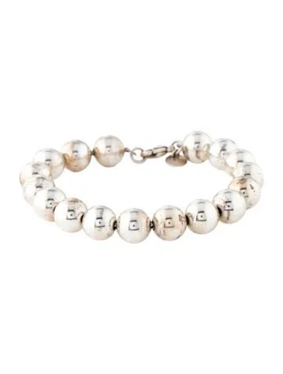 Pre-owned Tiffany & Co Ball Bracelet, 6.25" In Multi