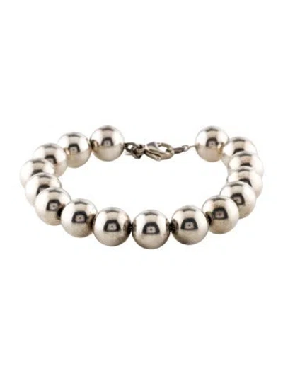 Pre-owned Tiffany & Co Ball Bracelet, 6.25" In Multi