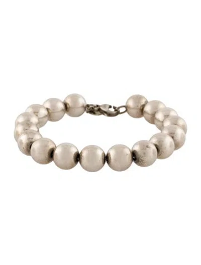 Pre-owned Tiffany & Co Ball Bracelet, 6.25" In Multi