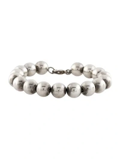Pre-owned Tiffany & Co Ball Bracelet, 6.25" In Multi