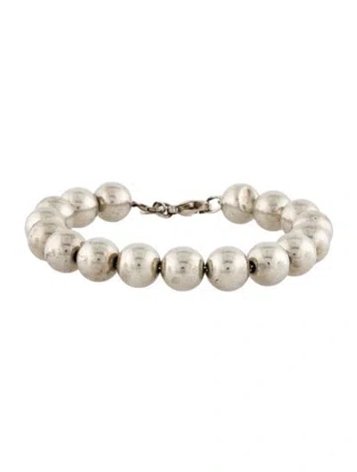 Pre-owned Tiffany & Co Ball Bracelet, 6.5" In Multi