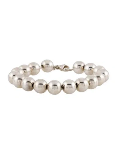 Pre-owned Tiffany & Co Ball Bracelet, 6.5" In Multi