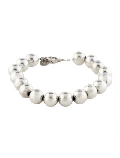 Pre-owned Tiffany & Co Ball Bracelet, 6.75" In Multi