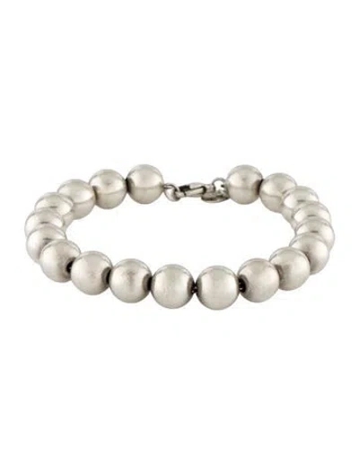 Pre-owned Tiffany & Co Ball Bracelet, 7" In Multi