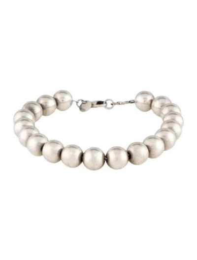Pre-owned Tiffany & Co Ball Bracelet, 7.25" In Multi