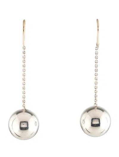 Pre-owned Tiffany & Co Ball Drop Earrings In Multi