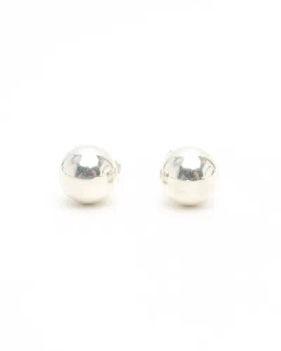 Tiffany & Co Ball Silver Earrings