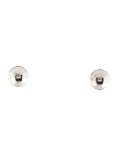 Pre-owned Tiffany & Co Ball Stud Earrings In Multi