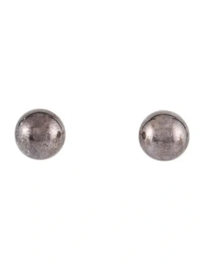 Pre-owned Tiffany & Co Ball Stud Earrings In Multi