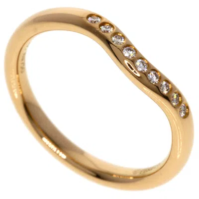Pre-owned Tiffany & Co Band Ring () In Pink