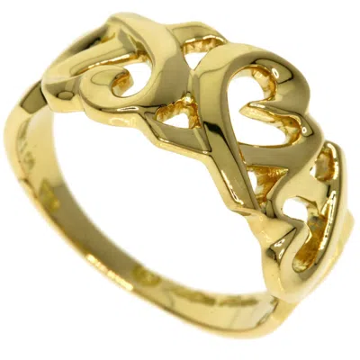 Pre-owned Tiffany & Co Band Ring () In Yellow