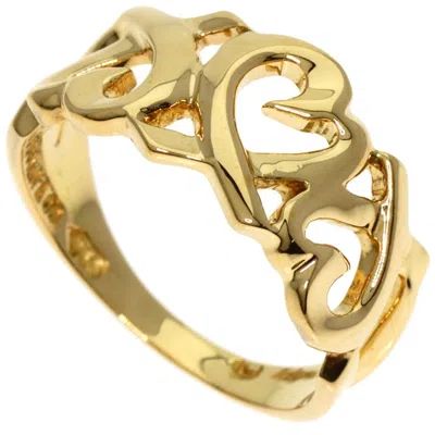 Pre-owned Tiffany & Co Band Ring () In Yellow