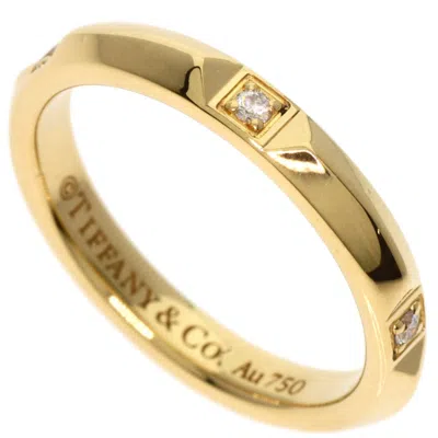 Pre-owned Tiffany & Co Band Ring () In Yellow