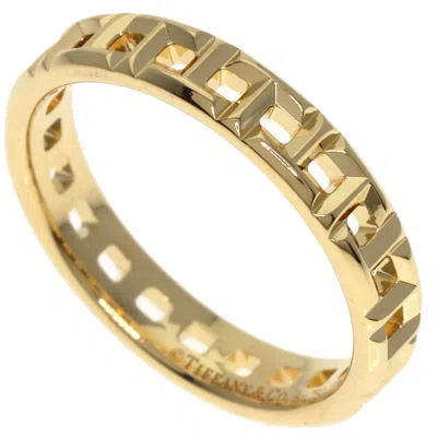 Pre-owned Tiffany & Co Band Ring () In Yellow
