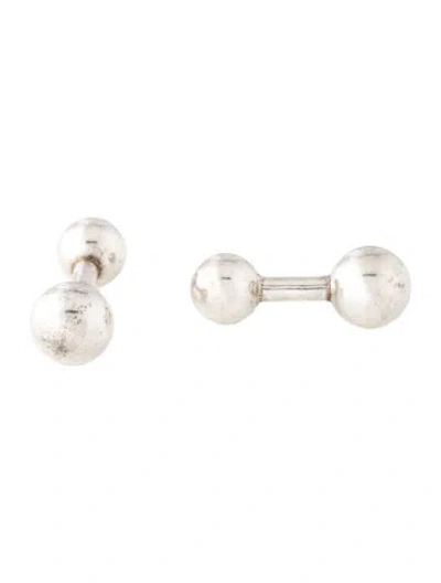 Pre-owned Tiffany & Co Bar Cufflinks In Multi