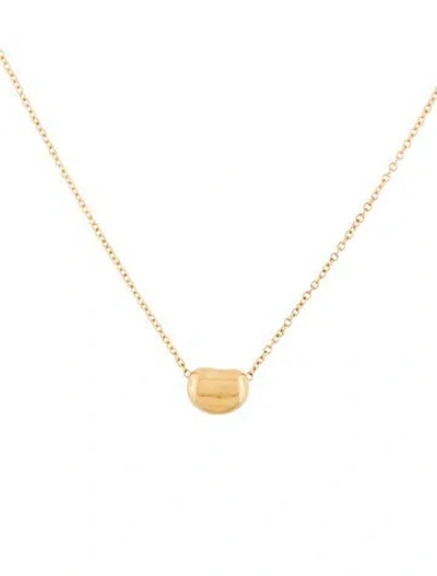 Pre-owned Tiffany & Co Bean® Design Pendant Necklace, 16" In Multi