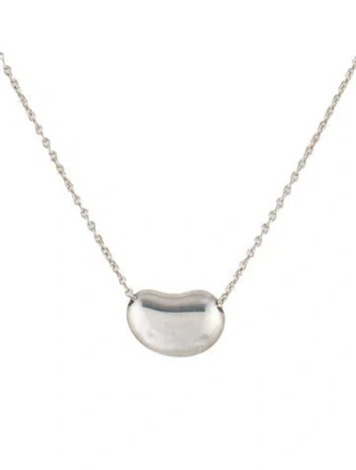 Pre-owned Tiffany & Co Bean® Design Pendant Necklace, 16" In Multi