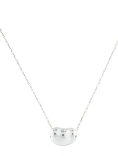 Pre-owned Tiffany & Co Bean® Design Pendant Necklace, 16" In Multi