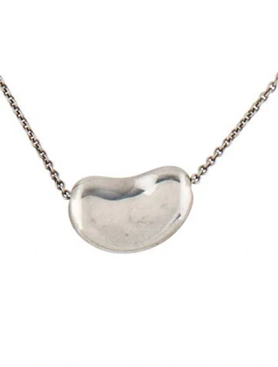 Pre-owned Tiffany & Co Bean® Design Pendant Necklace, 18" In Multi