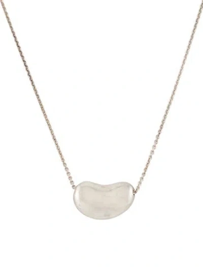 Pre-owned Tiffany & Co Bean® Design Pendant Necklace, 18" In Multi