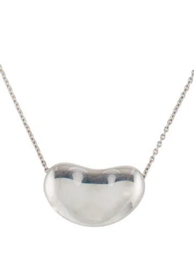 Pre-owned Tiffany & Co Bean® Design Pendant Necklace, 18mm, 16" In Multi