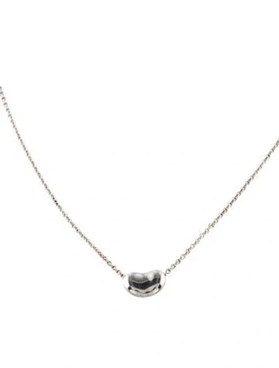 Pre-owned Tiffany & Co Bean® Design Pendant Necklace, .25" In Multi