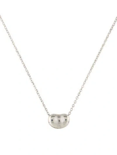 Pre-owned Tiffany & Co Bean® Design Pendant Necklace, 9mm, 16" In Multi