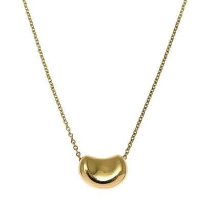 Pre-owned Tiffany & Co Bean Gold (18k) Necklace () In Yellow
