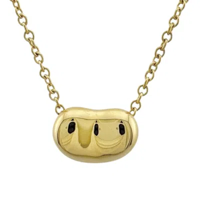Pre-owned Tiffany & Co Bean Necklace () In Yellow