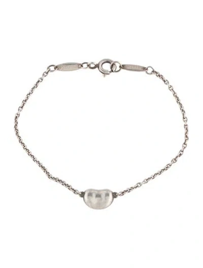 Pre-owned Tiffany & Co Bean Station Bracelet, 5.5" In Multi
