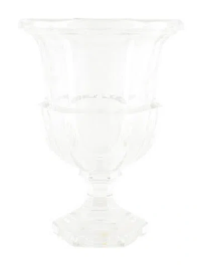 Pre-owned Tiffany & Co Biedermeier Vase In Transparent