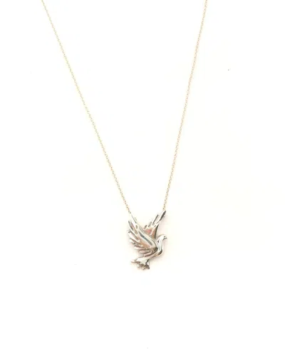 Tiffany & Co Bird Necklace In Silver