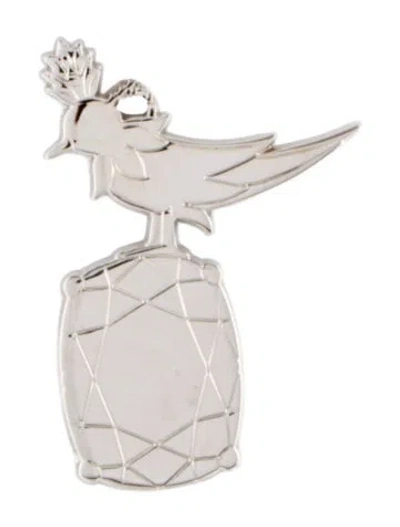 Pre-owned Tiffany & Co Bird Ornament In Silver