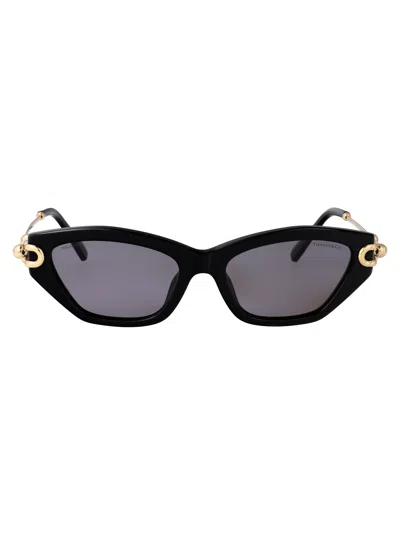 Tiffany & Co Black Acetate Sunglasses
